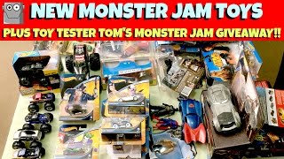 NEW MONSTER JAM Toys + TTT Monster Jam Giveaway!!