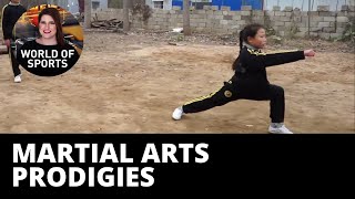 Martial arts prodigies go viral, dad creates home bootcamp
