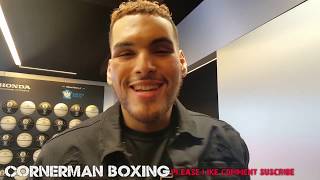 STEVEN "DOUBLE XL" TORRES MOMENTS AFTER IMPROVING TO 2-0 2KOS
