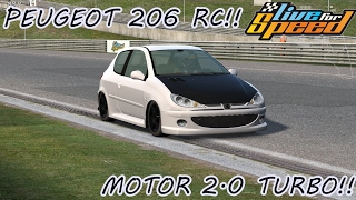 LIVE FOR SPEED  MOD PEUGEOT 206 RC