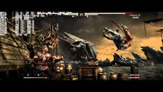 Mortal Kombat X - 21:9 3440x1440 GTX 980 SLI - LIU KANG VS KANO - BENCHMARK + ULTRAWIDE SCREEN