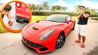 NOVO ESCAPE PRA MINHA FERRARI F12 * extremamente alto *