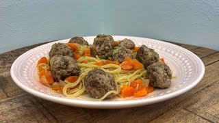 Макароны с фрикадельками | Рецепт пасты | Знаем что готовить !