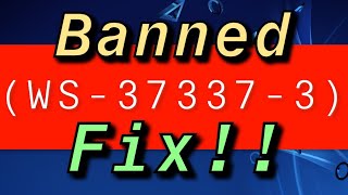 PS4 (WS-37337-3) FIX BANNED SIGNED OUT