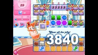 Candy Crush Saga Level 3840 (3 stars, No boosters)