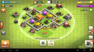 Clash Of Clans - Rathaus Level 2 und 3 Maximum [German Deutsch]