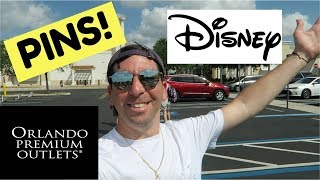 DISNEY'S CHARACTER WAREHOUSE Store at Orlando International Premium Outlets! (Disney Pins)