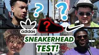 DO SNEAKERHEADS KNOW ANYTHING ABOUT SNEAKERS? | Fung Bros