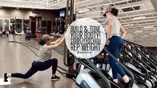 Build & Tone Your Booty | Lower Body Plyos & Stairs!