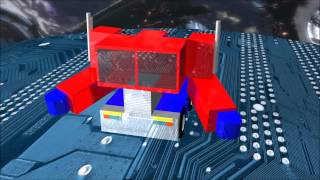 Optimus Prime Animation Test