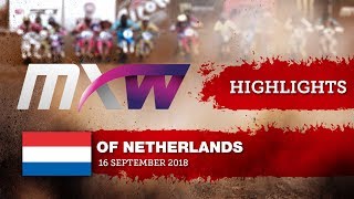 WMX Race 1 Highlights - MXGP of The Netherlands 2018 #motocross
