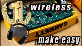 Лучшая беспроводная доработка Garrett Ace / The best wireless upgrade of Garrett Ace#копнапозитиве