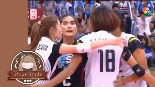 อรอุมา สิทธิรักษ์"ลูกตบเจ็บไม่เจ็บ!! ดูหน้านางเซอร์เบีย"WGP 2015