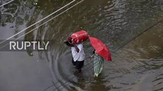 India: Streets and houses flooded in Tamil Nadu following heavy rains