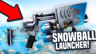 NEW SNOWBALL LAUNCHER & MORE! - Fortnite Battle Royale Christmas Update