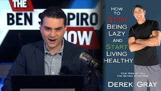 LIVE Exclusive: Ben Shapiro with his personal trainer Derek Gray