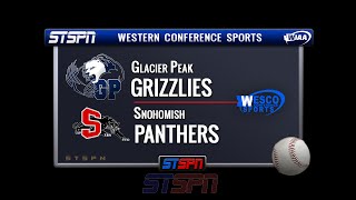 Glacier Peak Grizzlies - Snohomish Panthers Varsity Baseball