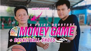 Money Game 3 POINT Shootout + Basketball Shoes | Tatay Steph Curry VS Choki