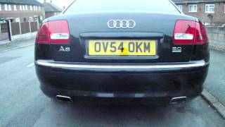 Audi A8 W12-With Uprated Exhaust