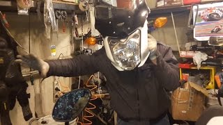 Система контроля давления в шинах на HONDA NC750.