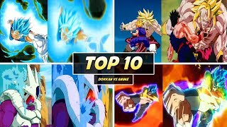 TOP 10 DOKKAN VS ANIME COMPARISONS! February 2020 DBZ Dokkan Battle