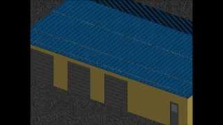C-2-1-Z Standing Sean Clamp On Snow Fence installed on a standing seam metal roof