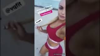 WWE Mandy Rose In Calvin Klien
