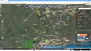 Обзор карты боевых действий 27.08.2014