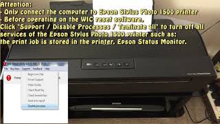 Reset Epson Stylus Photo 1500 Waste Ink Pad Counter