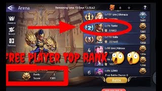 ML Adventure - TOP RANK ( free Player ) mobile legends adventure