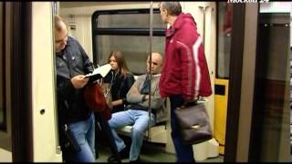 "Специальный репортаж": Пробки в метро
