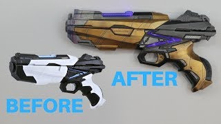 $5 K-mart Space Blaster Makeover- Chris' Custom Collectables!