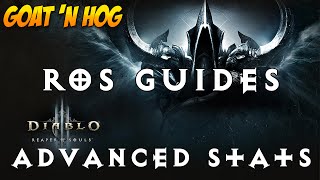 Diablo III - Advanced Stats  - Ultimate Evil Edition Guide