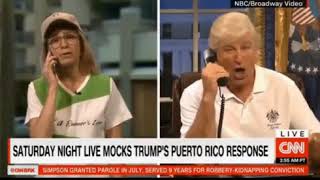 SNL is back mocking President Trump's Puerto Rico response