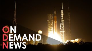 The Moment NASA's Most POWERFUL Rocket Blasts Off