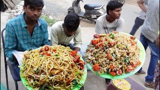 Guntur Famous Chinese Fast Food Corner | Chicken Noodles @ 30 rs | Street Food Guntur