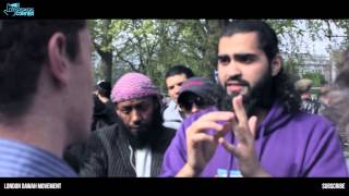 Muslim uppercuts philosopher!