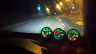 Octavia vrs 300bhp run from work!