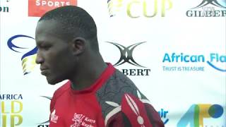 B-roll: Rugby World Cup African Qualifiers: Kenya defeats Uganda during the Rugby Africa Gold Cup