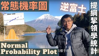 常態機率圖 (normal probability plot)