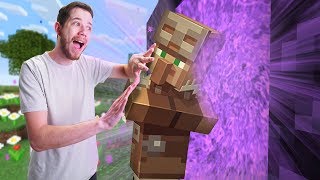 Can Villagers Go Into The Nether? | Minecraft