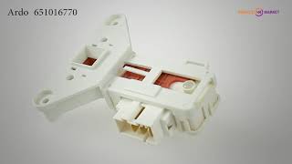 Замок люка (двери) для стиральной машины Ardo 651016770