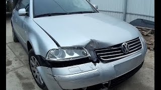 Volkswagen Passat перед рихтовка покраска
