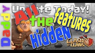 Clash Of Clans  | ALL THE HIDDEN FEATURES!! | Clash of Clans new update