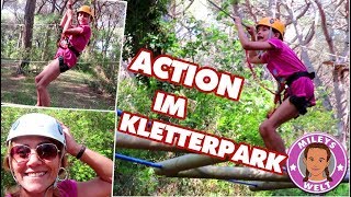 ACTION und FUN im KLETTERPARK am Campingplatz - Family Fun