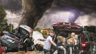 Tornado at a speed of 280 km/h! U.S could not resist the power of a hurricane!