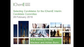 Drawing names for the Interim Candidate Committee 2018