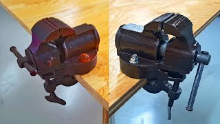 РЕСТАВРАЦИЯ СТАРЫХ СОВЕТСКИХ ТИСКОВ
