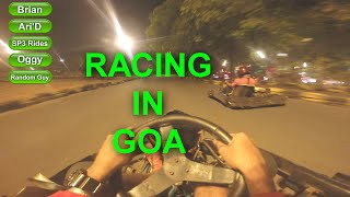 Go Kart Racing in Goa  | Night Vlog during India Bike Week