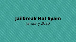 Jailbreak Hat Spam! (Open Source) [January 2020] (ROBLOX)
